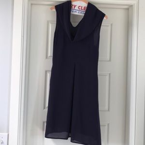 Dark plum dress